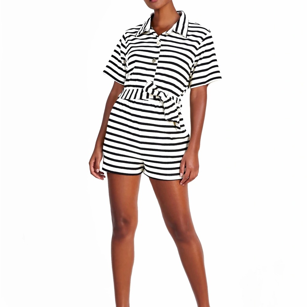 Kate Spade Terry Cover Up Romper